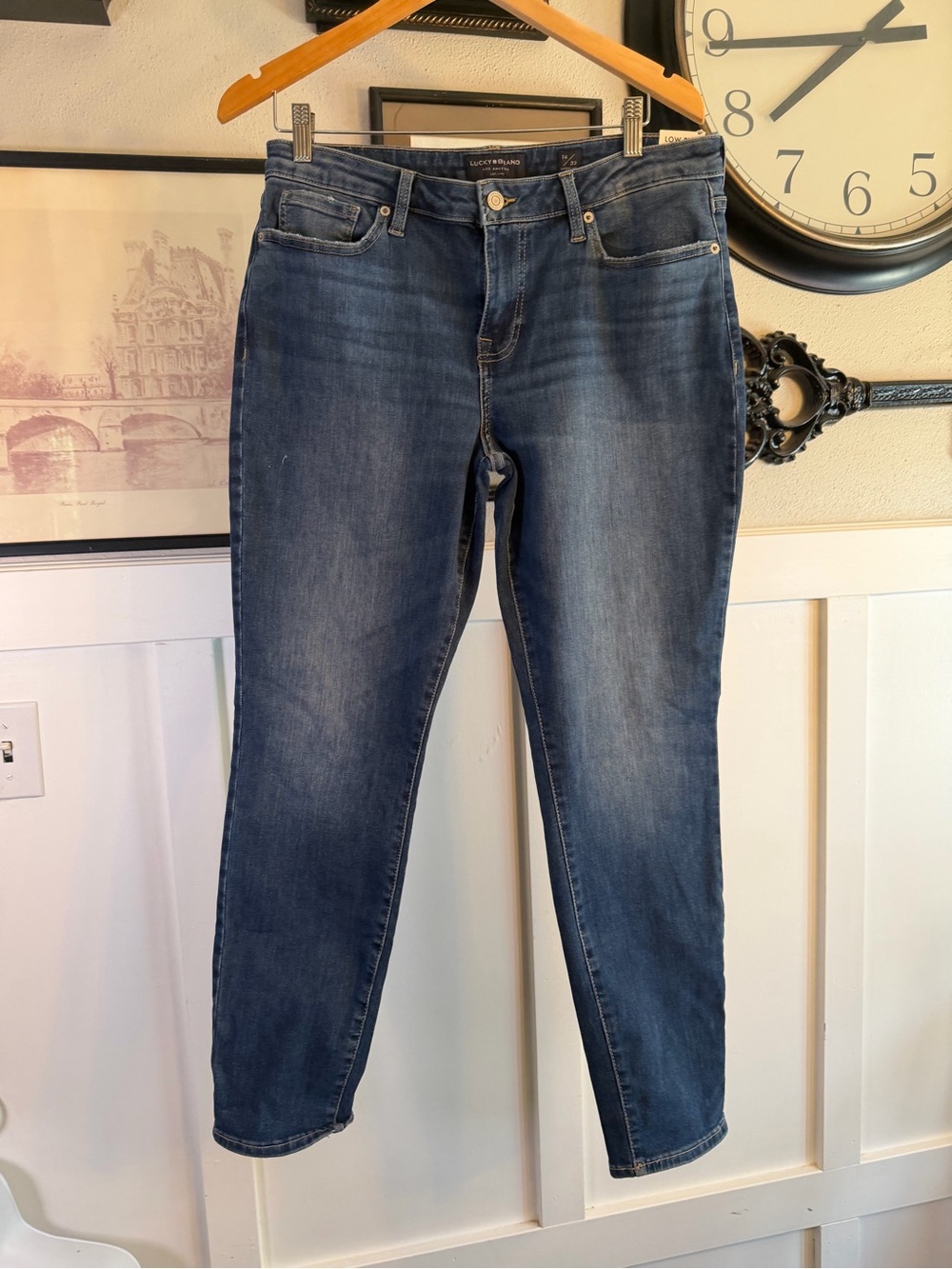 Lucky Brand Lolita Low Rise Skinny Jeans NWT 14/32 k492